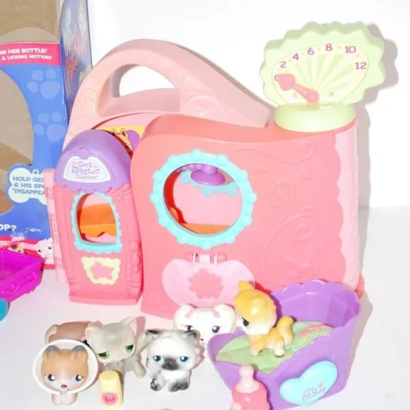 Littlest Pet Shop Kohls Get Better Center lot #'s 111 112 16 20 60 65 Super Rare